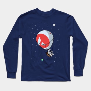 Avalanche AVAX. To the Moon. T-shirt Long Sleeve T-Shirt